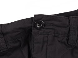 Pantaloni Fox Collection Black & Orange Combat Trousers