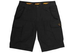 Pantaloni Fox Collection Combat Shorts Black & Orange