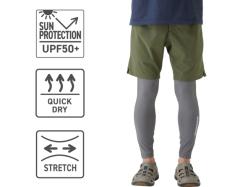 Shimano IN-007V UPF50+ Sun Protection Pants Black