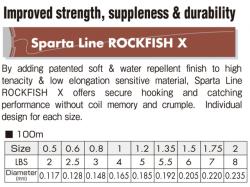 Raiglon Sparta Line Rockfish X Fluorocarbon 100m