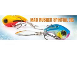 Rapture Mad Rusher Spintail Jig 14g Holo Bone