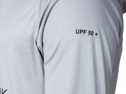 RTB UV Long Sleeve Hoodie UPF 50+ Light Grey