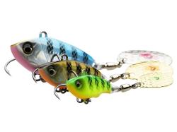 Savage Gear Fat Tail Spin 8cm 24g Blue Silver Pink S