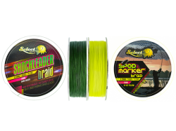 Select Baits fir textil Shockleader X8 Braid Dark Green 100m