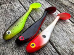 Shad Berkley Hollow Belly 10cm Speckled Lime