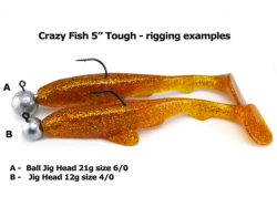 Shad Crazy Fish Tough 10cm 15D Squid