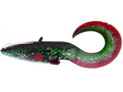 D.A.M. Effzett Catfish Curl Tail 20cm Green