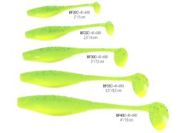 Shad Dragon Belly Fish PRO 5cm White-Clear