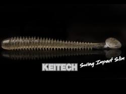 Keitech Swing Impact Clear Silver Glow 370