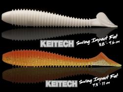 Shad Keitech Swing Impact FAT Ghost Rainbow Trout 482