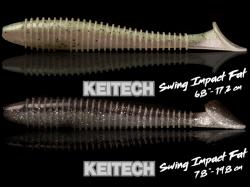 Keitech Swing Impact FAT Purple Chameleon 13