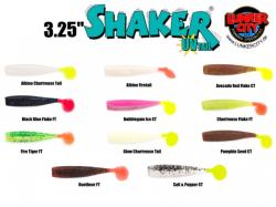 Lunker City Shaker 8cm Bubblegum Chartreuse Flash 164