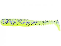 Reins Rockvibe Shad 7.6cm Purple Chartreuse BA03