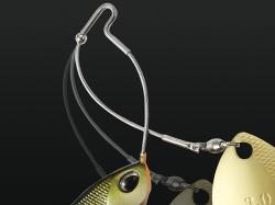 Spinnerbait DUO Cambio Double Blade 10.5g J016 Black Gold