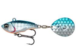 Spinnertail Savage Gear Fat Tail Spin NL 5.5cm 6.5g Blue Silver