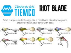 Tiemco Riot Blade 30mm 14g 08 Chart Back Orange Belly S