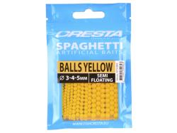Spro Cresta Spaghetti Balls Yellow