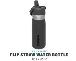 Termos Stanley GO Flip Straw Water Bottle 0.65L