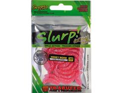 Trabucco Slurp Bait Honey Worm 2cm Pink Glitter