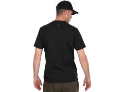 Tricou Fox Collection T-Shirt Black and Orange