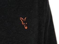 Tricou Fox Collection T-Shirt Black and Orange