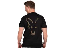 Fox Head Logo T-Shirt Black