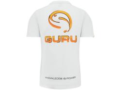 Tricou Guru Semi Logo Tee T-Shirt White