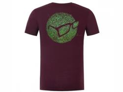 Tricou Korda Birdsnest Tee T-Shirt Burgundy