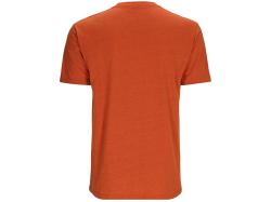 Tricou Simms Fly Patch T-Shirt Adobe Heather