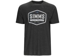 Tricou Simms Fly Patch T-Shirt Charcoal Heather