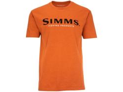 Tricou Simms Logo T-Shirt Adobe Heather
