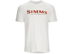 Simms Logo T-Shirt White