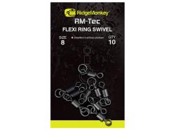 RidgeMonkey RM-Tec Flexi Ring Swivels
