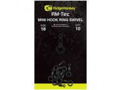 RidgeMonkey RM-Tec Mini Hook Ring Swivels