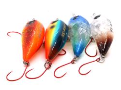 Damiki Disco Deep Trout-38 3.8cm 4.5g 409T Red Gold Sparkle F