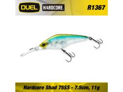 Duel Hardcore Shad 75SF 75mm 11g GSPS F