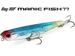 DUO Bay Ruf Manic Fish 77 7.7cm 9g CSH0632 UV Clear Pink Silver Flash II S