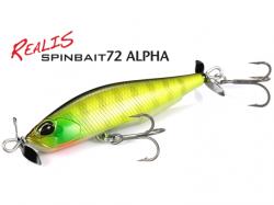 Vobler DUO Realis Spinbait 72 Alpha 7.2cm 15g CCC3055 Chart Gill S