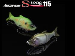 Vobler Gan Craft Jointed Claw S-Song 115SS 11.5cm 37g #01 SS