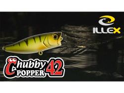 Vobler Illex Chubby Popper 4.2cm 3.3g Clear Bleak F