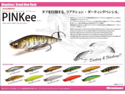 Megabass PINKee 4.8cm 4.2g See Trough Shrimp S