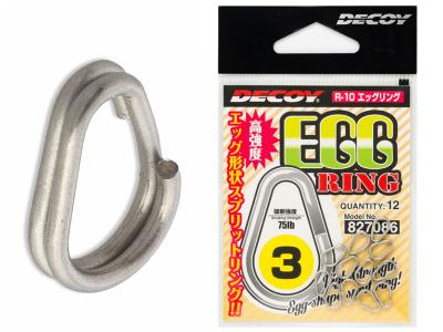 Decoy R-10 Egg Ring Silver
