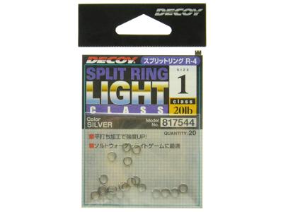 Anouri despicate Decoy Split Ring Light Class Silver