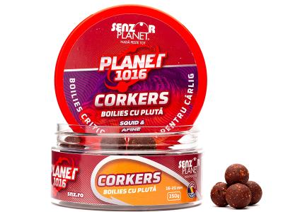 Boilies Senzor CORKERS Planet1016 Squid & Blueberry