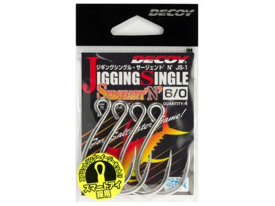 Decoy JS-1 Jigging Single Seargent 'N' Hooks