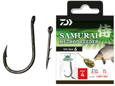 Carlige legate Daiwa Samurai Method Feeder Hooks