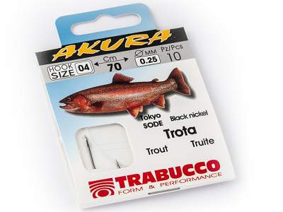 Trabucco Akura Trout Tied Hooks