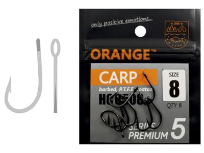 Carlige Orange Carp PTFE Coated Series Premium 5