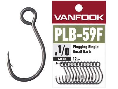 Vanfook PLB-59F Plugging Single Heavy Wire Hooks