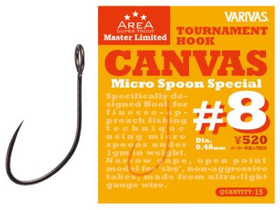 Carlige Varivas Super Trout Area Tournament Canvas Micro Spoon Special